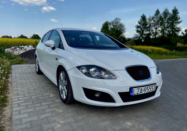 Seat Leon cena 27900 przebieg: 290000, rok produkcji 2010 z Zamość małe 352